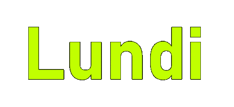 Lelili giphyupload lundi vendredi mardi Sticker