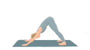 White Christmas Yoga Sticker by Yagom