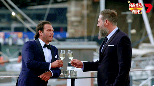 Cheers Wink GIF by Channel 7