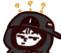 Blink Blinking Sticker
