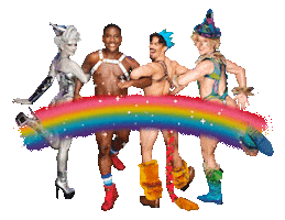 Wizard Of Oz Lion Sticker by Broadway Cares/Equity Fights AIDS