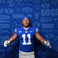 College Football Go Cougs GIF by BYU Cougars