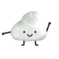 Foam Waving Sticker by bilou