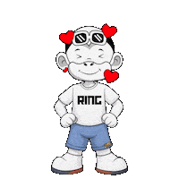 Ringing Sticker by Zhot Shop