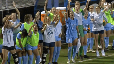 North Carolina Soccer GIF by UNC Tar Heels
