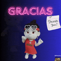 Thanks A Million G GIF by Zhotcita