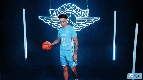 University Of North Carolina Basketball GIF by UNC Tar Heels