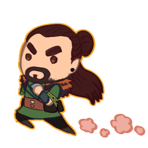 Run Dash Sticker