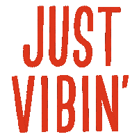 Vibing Good Vibes Sticker by Chelsea Bunn