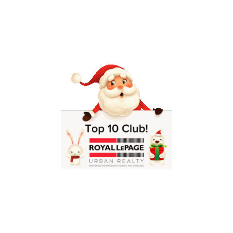 Santa Claus Sticker by royallepageurban