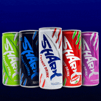 Energy Drink Natural Caffeine GIF by SHARK Energy
