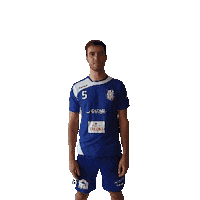 Handball Bluewhitedynamite Sticker by Handbalclub Izegem