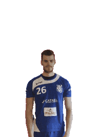 Handball Bluewhitedynamite Sticker by Handbalclub Izegem