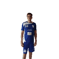HandbalclubIzegem handball bluewhitedynamite handbalclubizegem Sticker