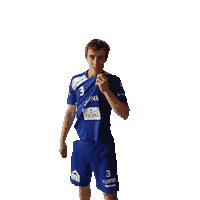 HandbalclubIzegem handball bluewhitedynamite handbalclubizegem Sticker