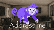 Monkey Ignoring GIF by Raena AI