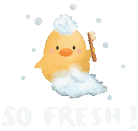 Bath Corgi Sticker