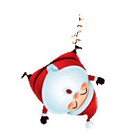 Santa Claus Christmas Sticker