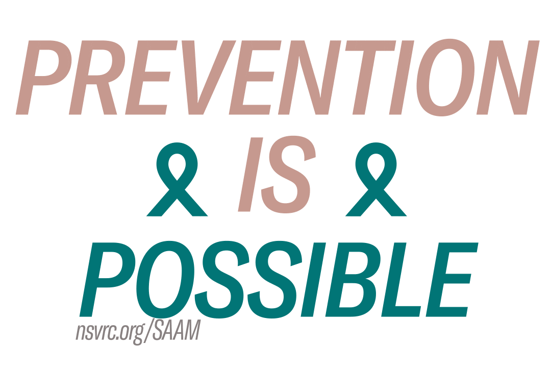 Sexual Assault Prevention Sticker by National Sexual Violence Resource Center