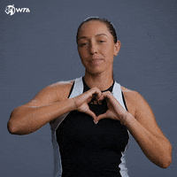 Heart Peace GIF by WTA
