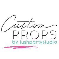 Photobooth Props Sticker by Lush Party Studio