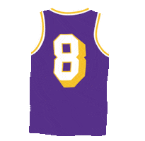Kobe Bryant Sport Sticker by Ex-Voto Design / Leslie Saiz