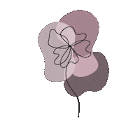 Pink Flower Sticker