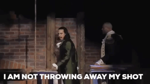 Lin-Manuel Miranda Hamilton GIF by The Public Theater