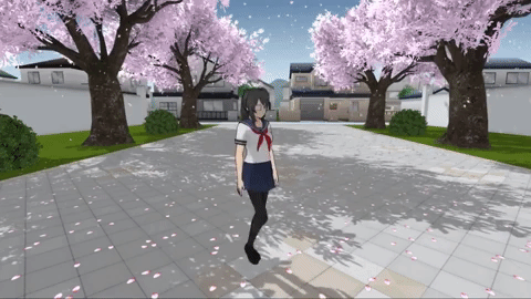 yandere simulator GIF