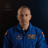 canadianspaceagency space explosion brain astronaut GIF