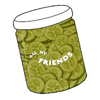 Pickle Allmyfriends Sticker