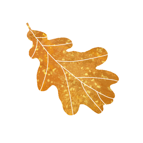 Sparkling_peanuts fall yellow orange autumn Sticker