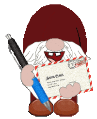 Dear Santa Christmas Sticker