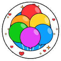 Celebrating Happy Birthday Sticker by Takeabrief