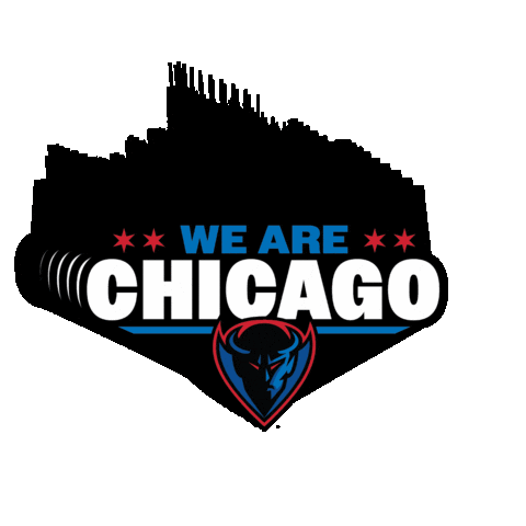 Depaul University Sticker by DePaul Blue Demons