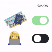 ohayu_esim travel relax vacation mode GIF