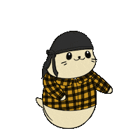 Happy Dance Sticker by Sappy Seals Community