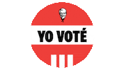Votar Chicken Sandwich Sticker by KFC México