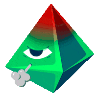 Angry Sticker by Polygonal Mind