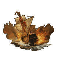 Kogge Sticker by Störtebeker Festspiele