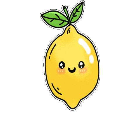 Fruit Lemon Sticker