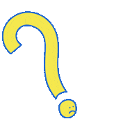 Confused Question Sticker