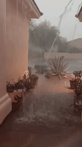 Heavy Rain Prompts Flash Flood Warnings in Phoenix