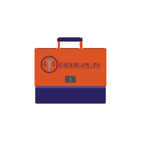 zagerlaw zagerlaw zager law Sticker