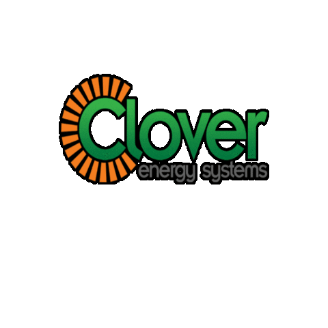 CloverEnergySystemsLtd giphygifmaker clover energy systems cloverni cloverroi Sticker