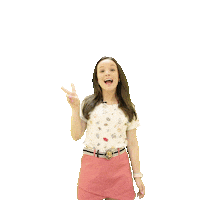 happy larissa manoela Sticker by SBT - Sistema Brasileiro de Televisão