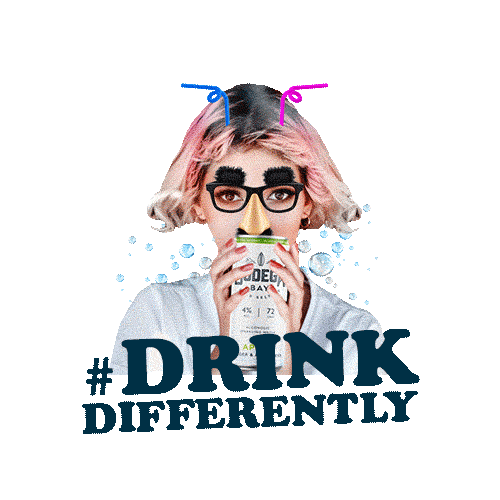 BodegaBayDrink giphyupload drink water cheers Sticker