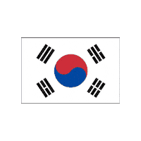 South Korea Flag Sticker