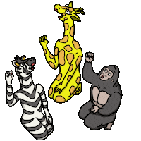 Demo Celebrating Sticker