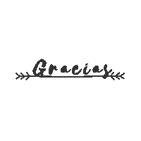 Gracias Sticker by COPY PINTOR